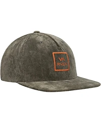 Men's Rvca Green Freeman Snapback Hat