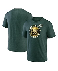 Men's Fanatics Heathered Green Green Bay Packers Sporting Chance T-shirt