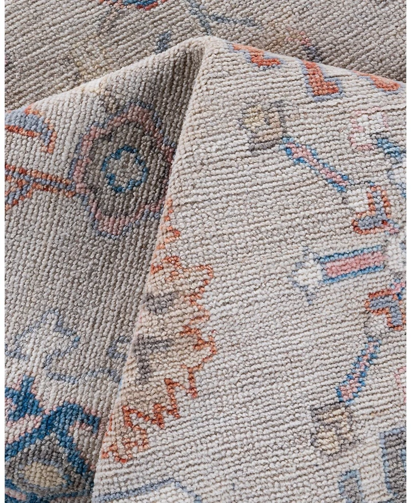 Adorn Hand Woven Rugs Oushak M1973 6'2"x8'8" Area Rug