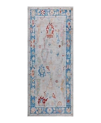 Adorn Hand Woven Rugs Oushak M1973 3'11"x9'8" Runner Area Rug