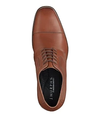 Johnston & Murphy Men's Novick Cap Toe Lace Up Oxford Shoes
