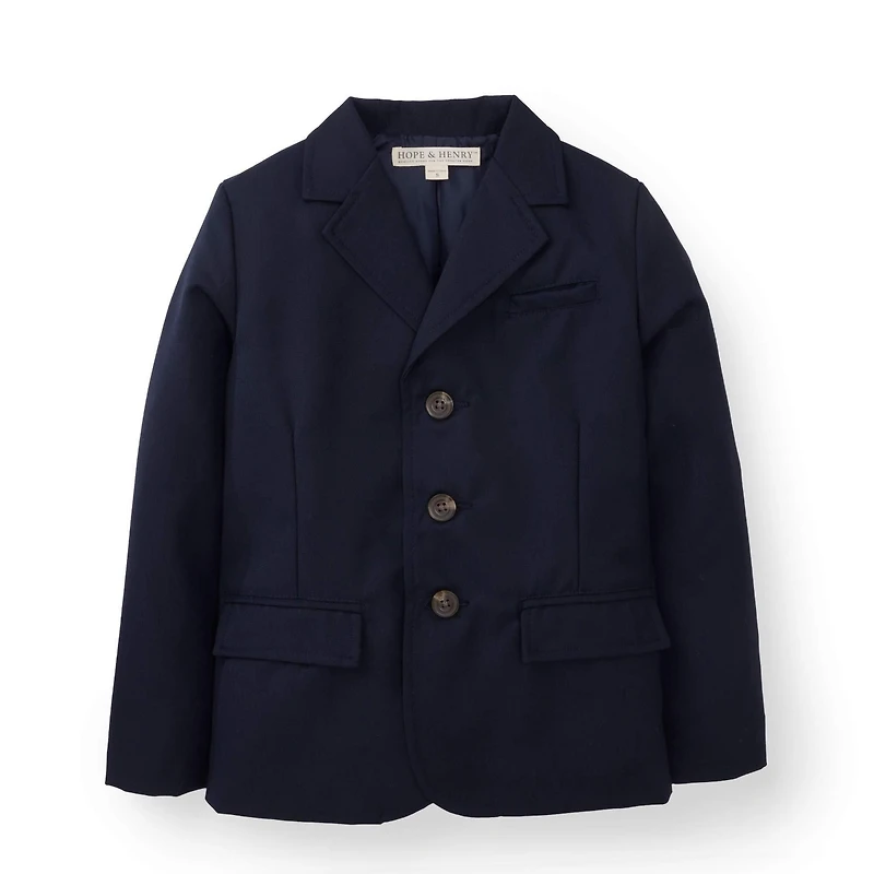 Hope & Henry Baby Boys Classic Suit Jacket