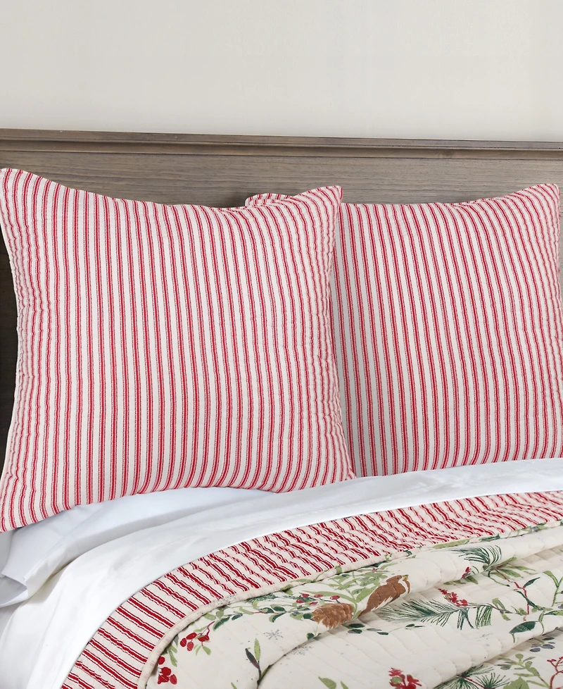 Levtex Winterberry Forest 2-Pc. Sham Set, European