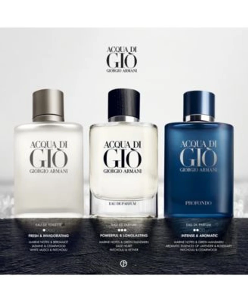 Armani Beauty Acqua Di Gio Eau De Parfum Fragrance Collection