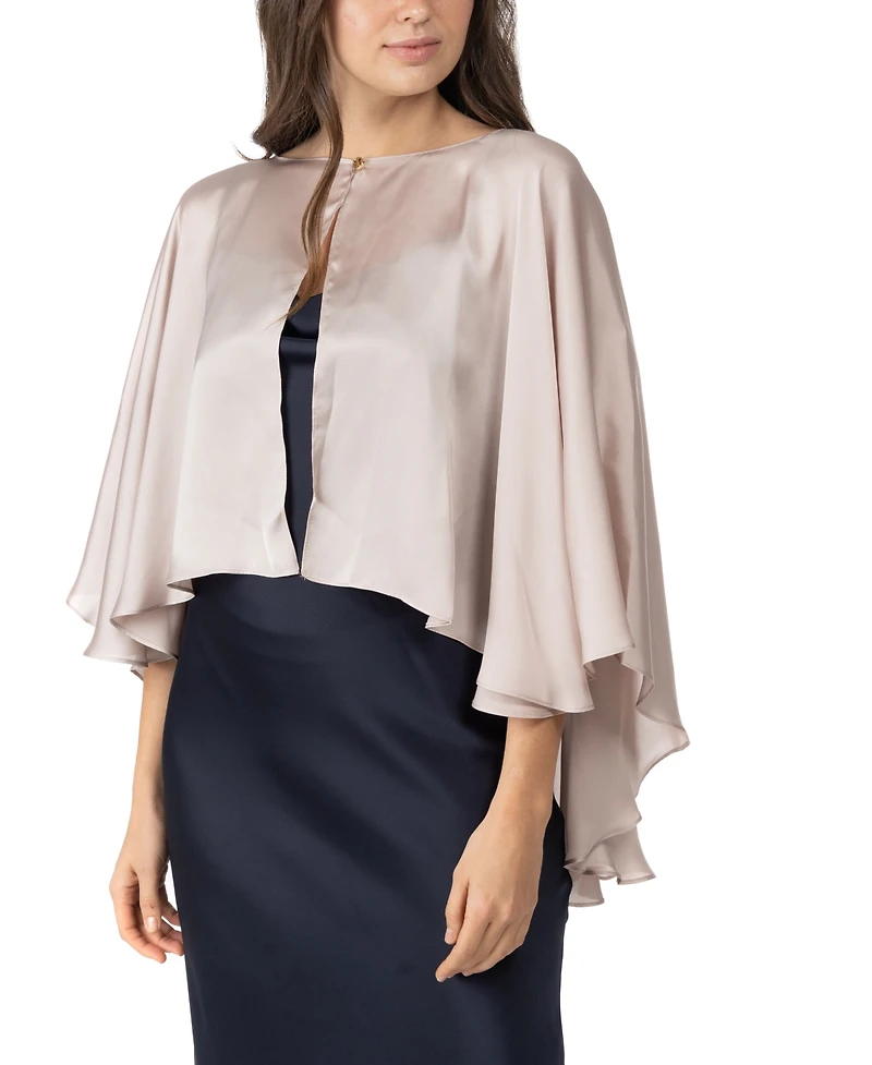 I.n.c. International Concepts Women's Satin Capelet, Macy's Exclusive