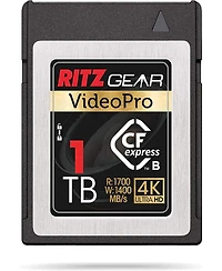 Ritz Gear Video Pro CFExpress Type B 1TB Compatible Dslr Cameras