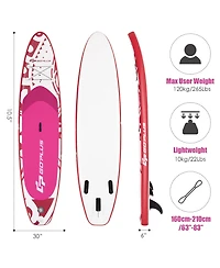 10.5 Inflatable Stand Up Paddle Board Sup Surfboard