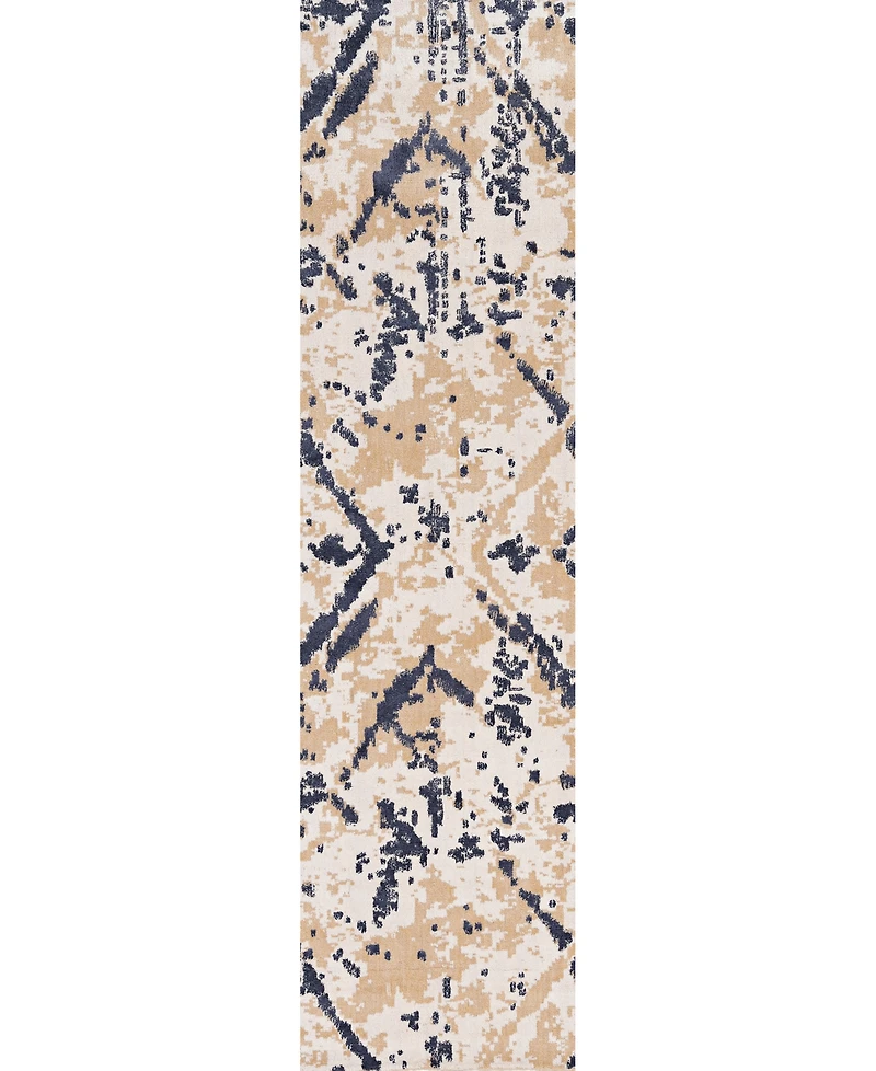 Km Home Dora 510 2'6" x 10' Runner Area Rug