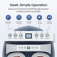 Tranqwil Shiatsu Foot Massager Machine with Heat