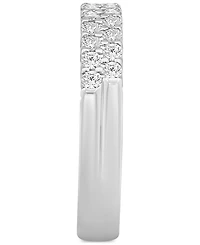 Diamond Double Row Band (1/2 ct. t.w.) 14k White Gold
