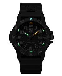 Luminox Men's 0321 Sea Turtle Black Rubber Bracelet Watch