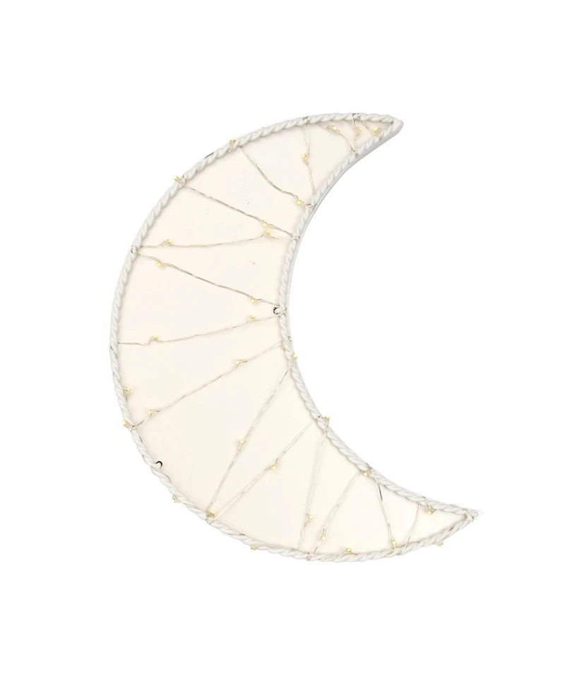 Lambs & Ivy Signature Moon Led Light Up Wall Decor/Wall Hanging