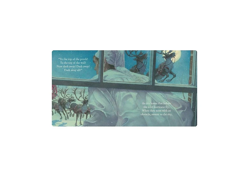 The Night Before Christmas Oversized Padded Board Book: The Classic Edition by Clement Moore