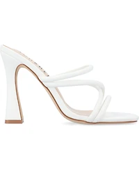 Journee Collection Women's Louisse Crisscross Slip-On Sandals