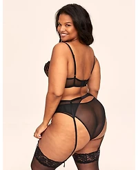 Adore Me Plus Tiana Garter Belt Lingerie