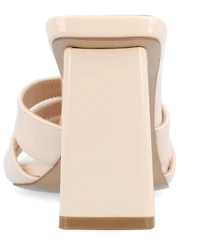 Journee Collection Women's Ellington Block Heel Dress Sandals