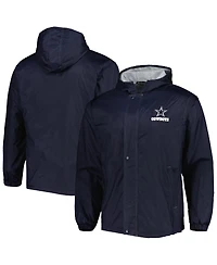 Men's Dunbrooke Navy Dallas Cowboys Logo Legacy Stadium Full-Zip Jacket