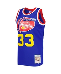 Men's Mitchell & Ness David Thompson Royal Denver Nuggets Hardwood Classics 1975-76 Swingman Jersey