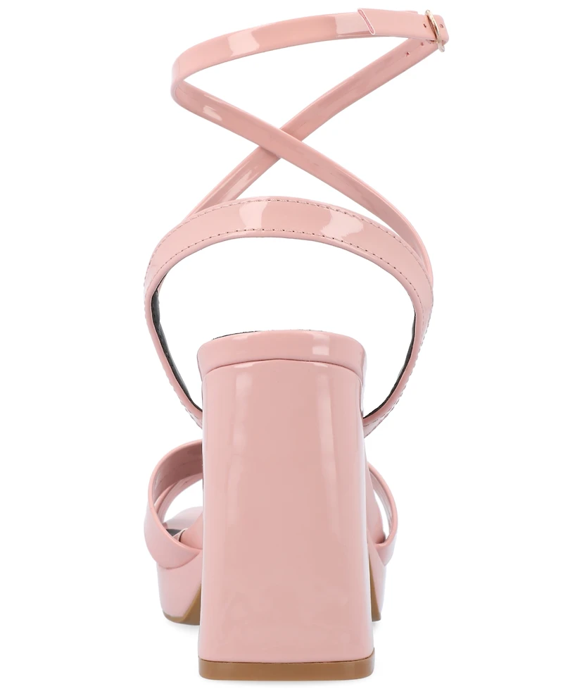 Journee Collection Women's Zorana Platform Sandals