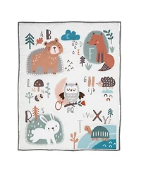 Bedtime Originals Animal Alphabet 3-Piece Infant Nursery Baby Crib Bedding Set