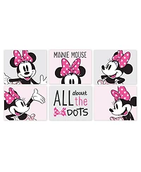 Lambs & Ivy Disney Baby Minnie Mouse Unframed Nursery/Child Wall Art