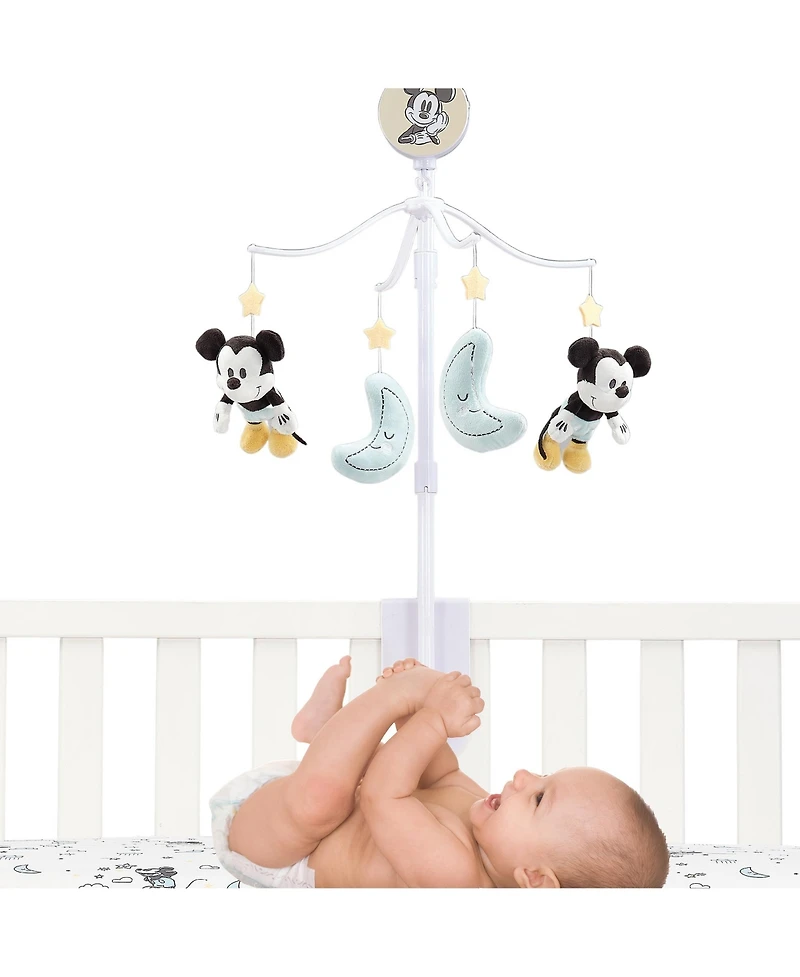 Lambs & Ivy Disney Baby Moonlight Mickey Mouse Musical Baby Crib Mobile Soother