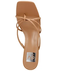 Dv Dolce Vita Women's Zini Strappy Kitten Heel Dress Sandals