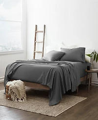 ienjoy Home Expressed Embossed Striped 4-Pc. Sheet Set, California King