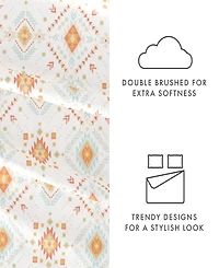 ienjoy Home The Boho & Beyond Premium Ultra Soft Pattern -Pc. Sheet Set