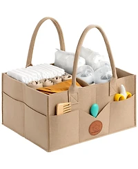 KeaBabies Original Baby Diaper Caddy Organizer, Large Storage Organizer for Nursery, Changing Table