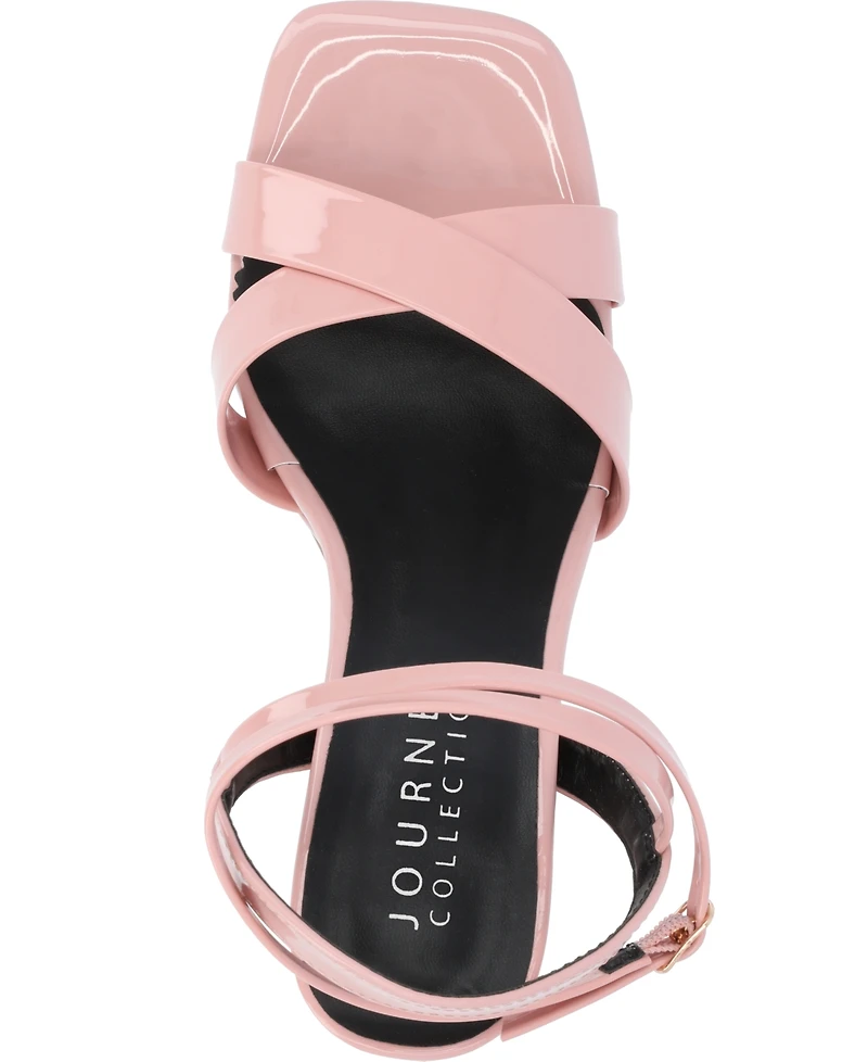 Journee Collection Women's Zorana Platform Sandals