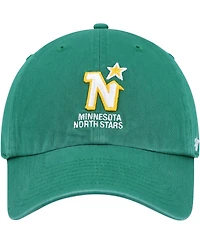 Men's '47 Brand Kelly Green Minnesota North Stars Clean Up Adjustable Hat