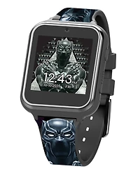 Marvel Children's Black Panther Silicone Smart Watch 38mm