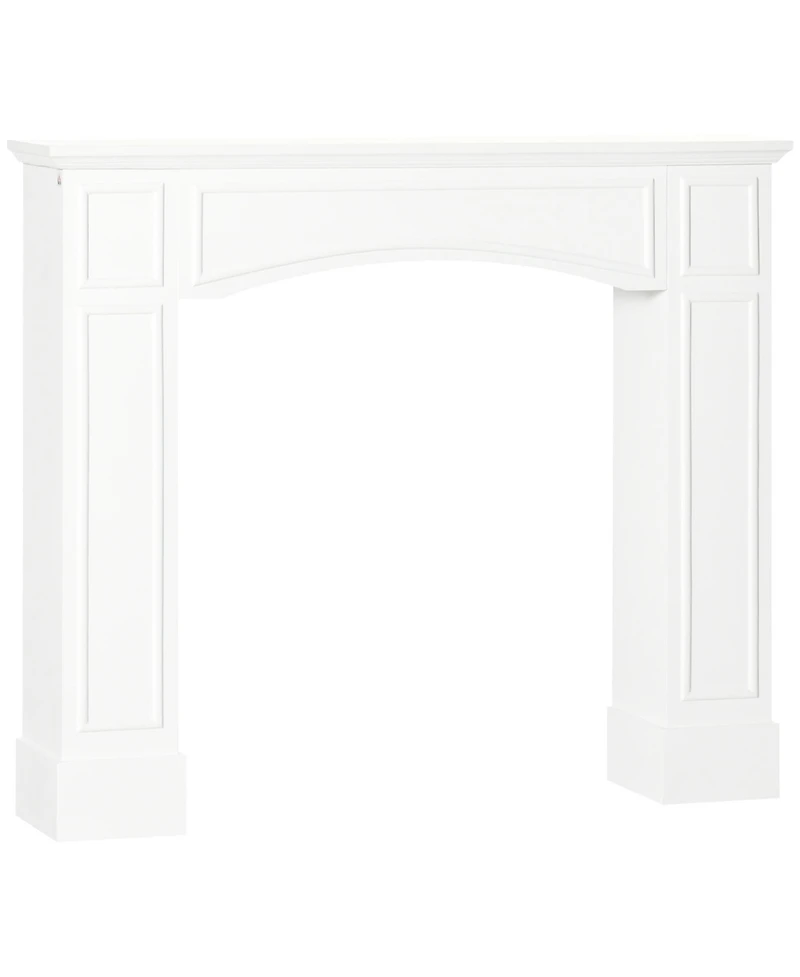 Modern Fireplace Mantel for Fireplace with Decorative Pattern