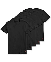 Polo Ralph Lauren Men's 5-Pack Crew-Neck Undershirts