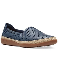 Clarks Women's Elaina Ruby Slip-On Espadrille Flats