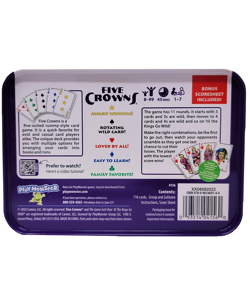 Five Crowns - The Five-Suited Rummy-Style Card Game
