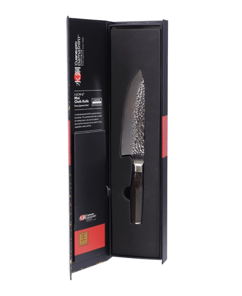 Cuisine::pro Damashiro 6" Emperor Chefs Knife