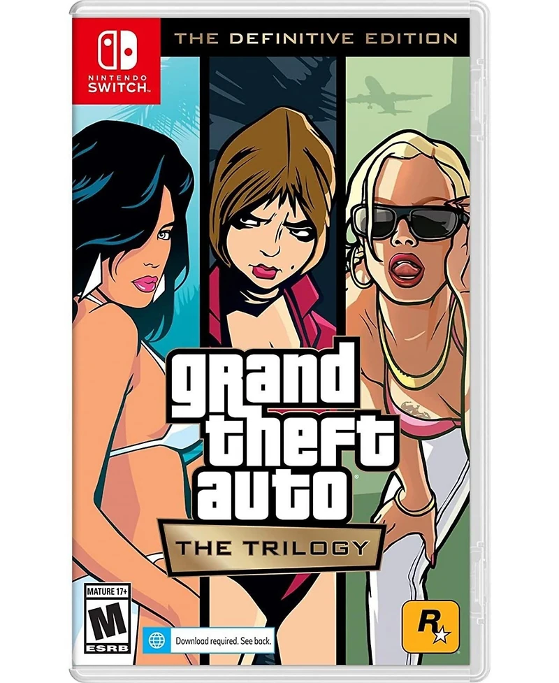 Grand Theft Auto: The Trilogy - The Definitive Edition - Nintendo Switch