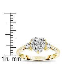 Sterling Silver Cubic Zirconia Statement Ring