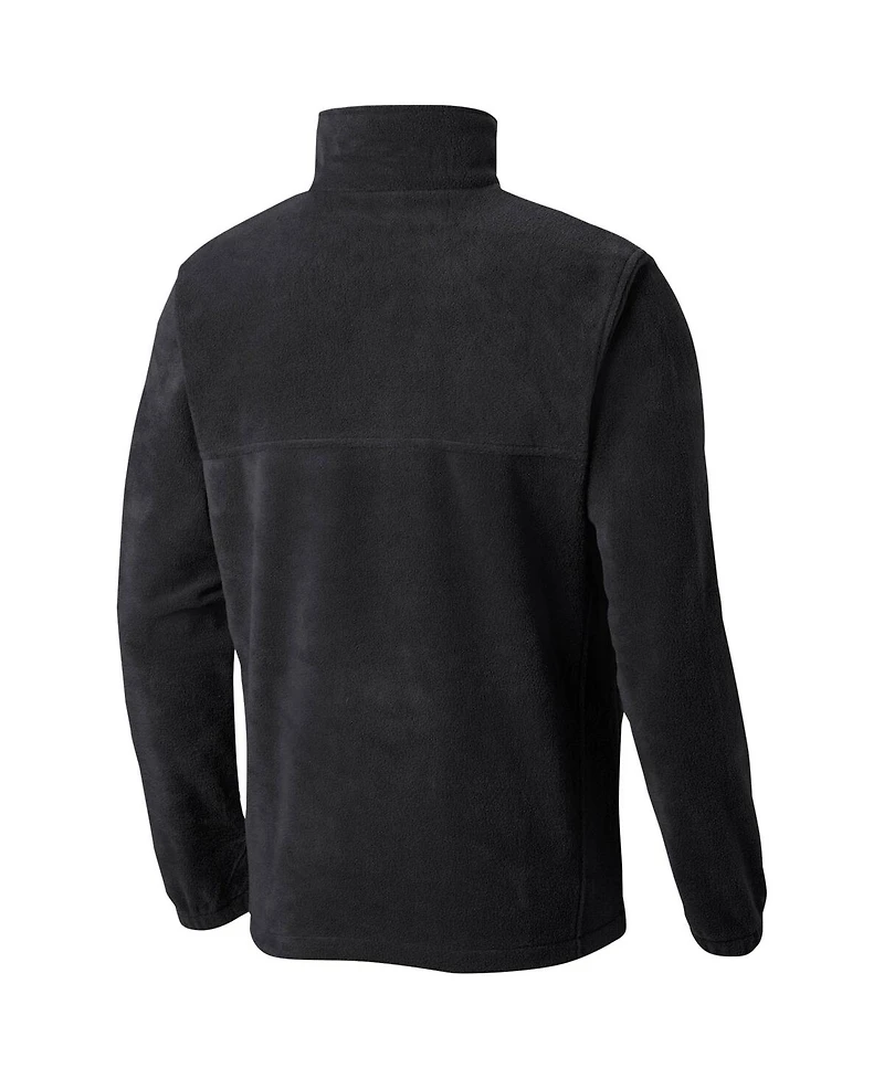 Men's Columbia Black Chicago White Sox Steens Mountain Full-Zip Jacket