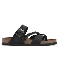 White Mountain Women's Hazy Footbed Sandals