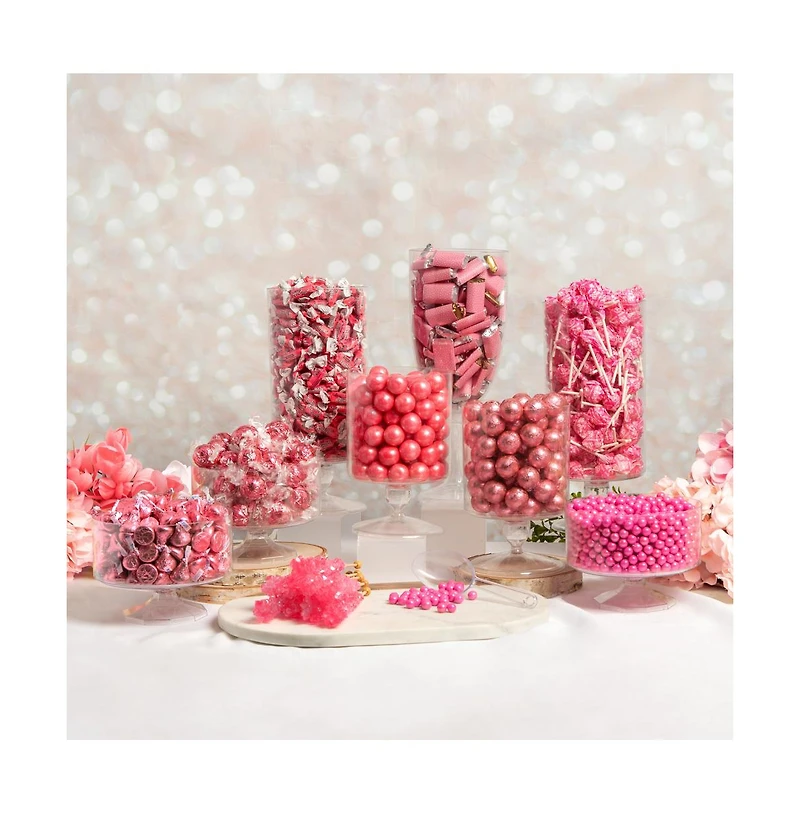 Just Candy Deluxe Pink Candy Buffet, 14 Pounds