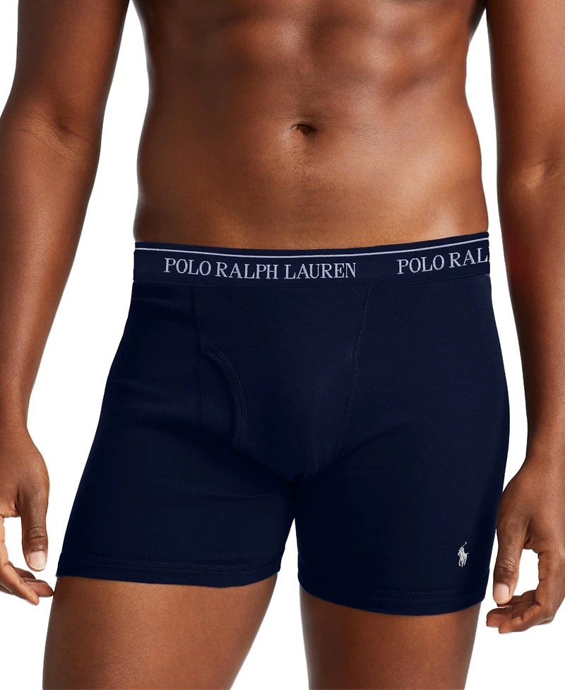 Polo Ralph Lauren Men's 3-Pack Classic Cotton Boxer Briefs