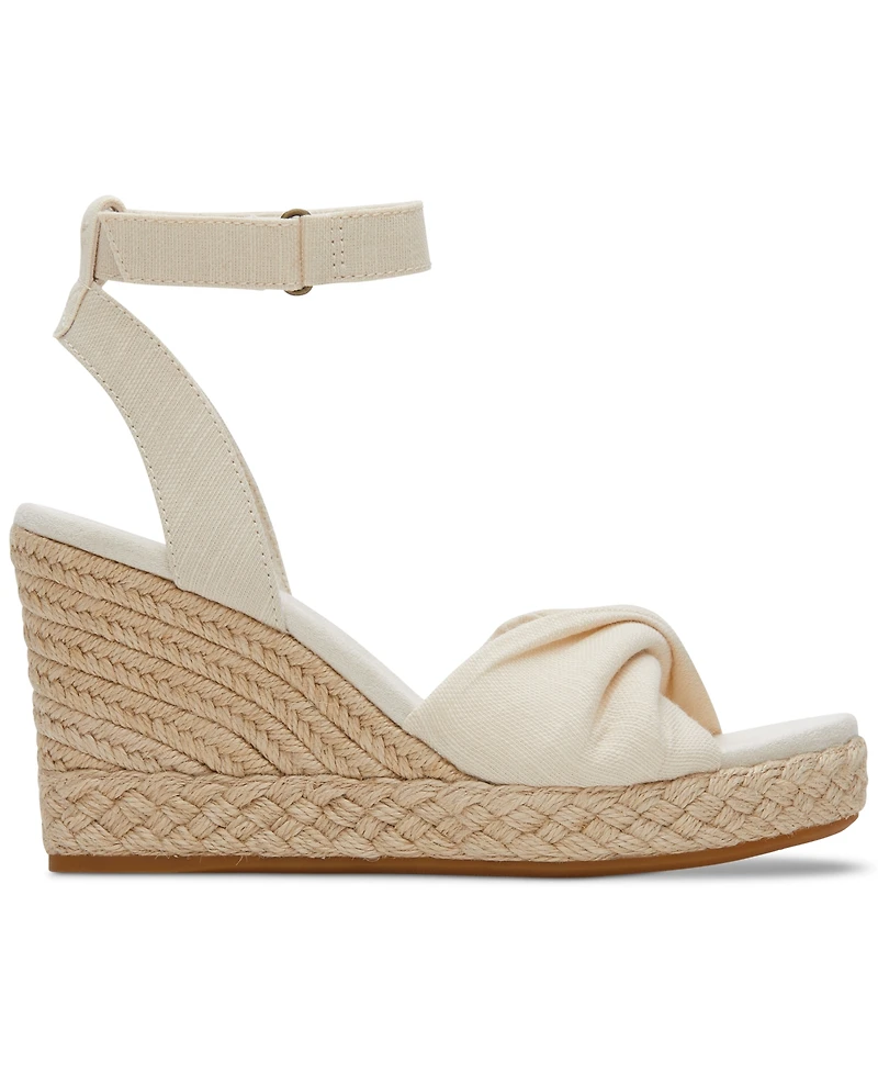 Toms Women's Marisela Twist Platform Espadrille Wedge Sandals
