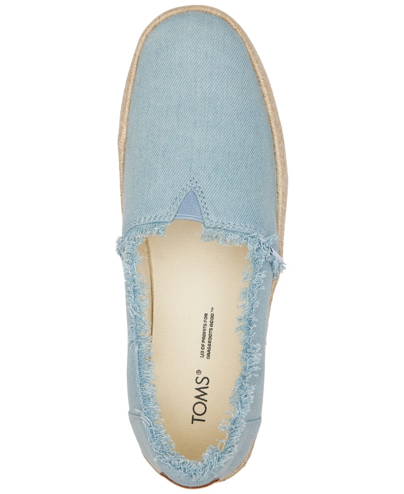 Toms Women's Valencia Canvas Platform Espadrilles