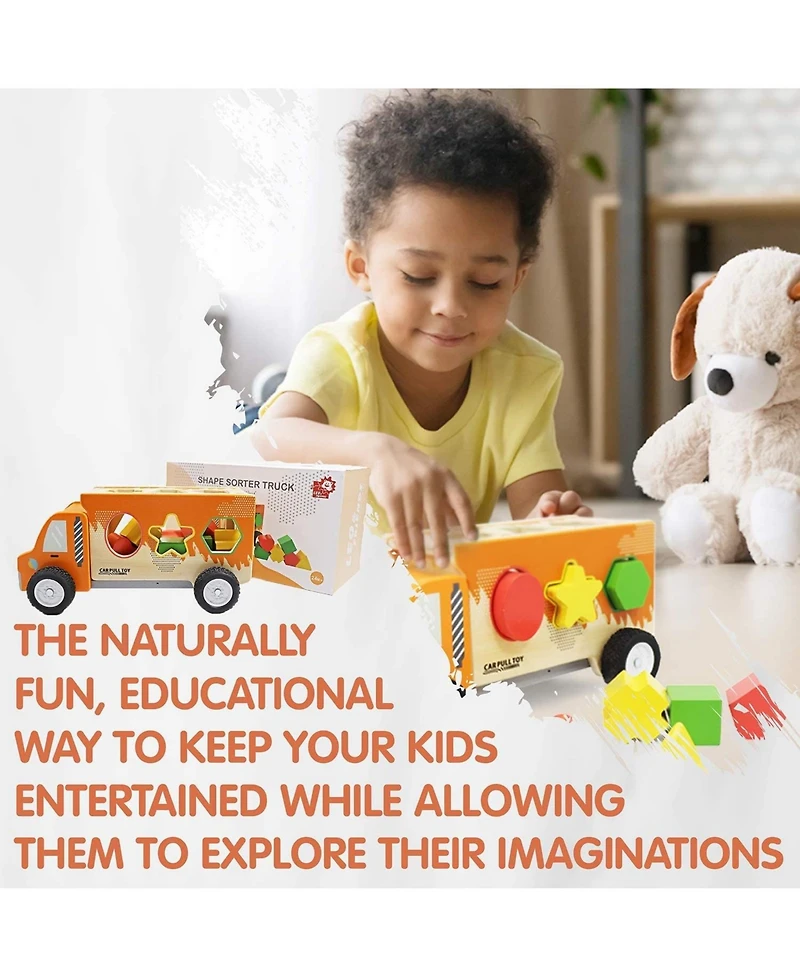 Leo & Friends Shape Sorting Dump Truck