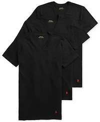 Polo Ralph Lauren Men's 3-Pack Slim Fit V-Neck Undershirts
