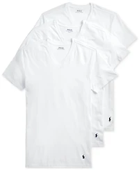 Polo Ralph Lauren Men's 3-Pack Slim Fit V-Neck Undershirts