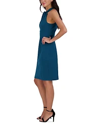 julia jordan Halter-Neck Sleeveless Sheath Dress